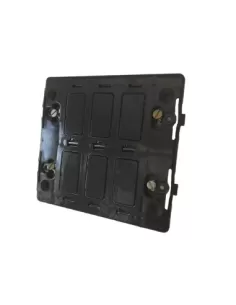 Bticino 506r magic - Módulo de soporte de 6 plazas 506 (3 3)